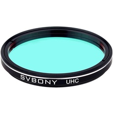 Svbony Okular Filter 2Zoll, UHC Filter, Lichtverschmutzung Teleskop Filter für Teleskop und Fotografie