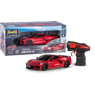 REVELL RC-Auto Corvette C8 1:24 RTR grau