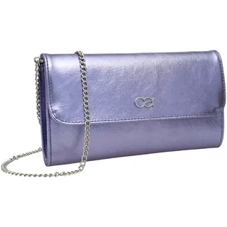 COLLEZIONE ALESSANDRO Clutch Eleganz aus Leder, mit separaten Fächern 26cm x 15cm x 5m