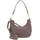 Schultertasche Taupe