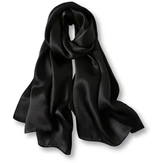 PoeticEHome Seidenschal Damen aus 100% Maulbeerseide, 170 x 53 cm