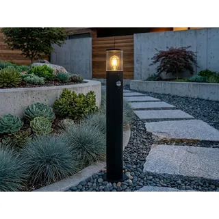 LED Außen Wegeleuchte mit Bewegungsmelder Pollerleuchte Gartenleuchten mit Strom