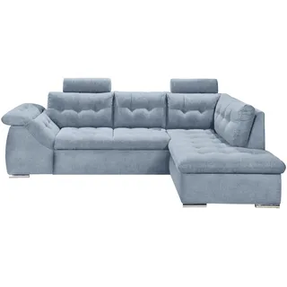 ed exciting design Ecksofa blau