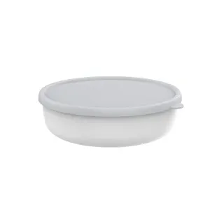 Mepal Lumina Vorratsdose 2 Liter, Stapelbare Dose für eine Vielzahl an Speisen und Snacks, Farbe: weiß