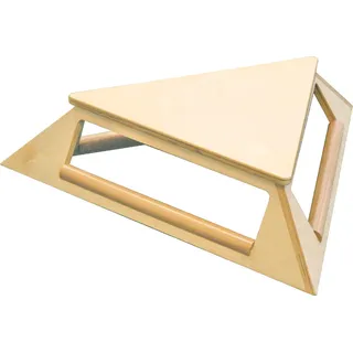 EDUPLAY 170340 Edugym Insel, Holz, 68 x 68 x 15 cm, natur