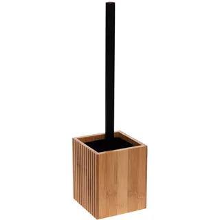 Bath Bliss Oslo Toilettenpapierhalter aus natürlicher Bambus-Kollektion, klein, quadratisch