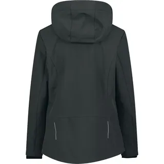 CMP Damen Softshelljacke Woman Zip Hood 39A5006-00US 40 - Antracite-Festival - 40