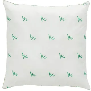 Yatas Kopfpolster , Weiß , Textil , Blätter , Füllung: Polyester , 80x80x20 cm , Hohenstein, Oeko-Tex® Standard 100, Made in Turkey , feuchtigkeitsregulierend, weich und anschmiegsam, formstabil, für alle Schlafpositionen geeignet, atmungsaktiv , Heimtextilien, Kopfpolster & Bettdecken, Kopfkissen, Kopfpolster