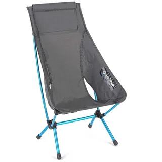 Helinox Campingstuhl Chair Zero High Back Schwarz/Cyan Blue