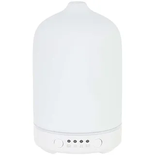 Butlers Aroma-Diffuser Cloud Nine , Weiß , Keramik, Metall, Kunststoff , 9x16x9 cm , Dekoration, Raumdüfte, Diffuser