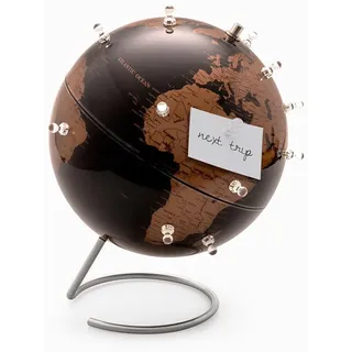 Balvi Erdkugel Antique Globe Farbe schwarz Magnetisch Mit 12 Magneten