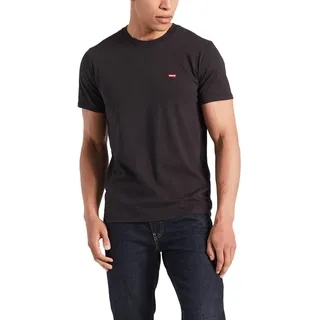 Levi's Original Tee Schwarzes T Shirt aus Baumwolljersey XL
