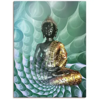 Artland Wandbild "Buddhas Traumwelt CB" Religion 1 Stk. tlg. als Alubild, Leinwandbild, Poster in verschied. Größen, farbe bild(er): bunt