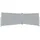 Seitenmarkise 160 x 600 cm Grau Polyester