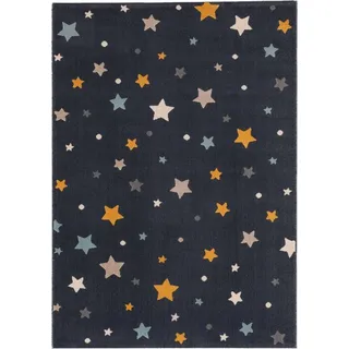 benuta Kinderteppich Apollo, rechteckig, Höhe: 6 mm, Kunstfaser, Kindermotive, Kinderzimmer blau 160 cm x 230 cm x 6 mm