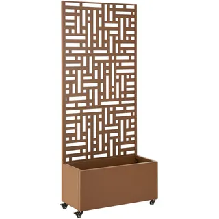 casa.pro Bernalda 82 x 38 x 190 cm Braun