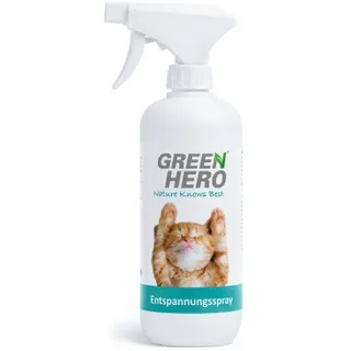 GreenHero Entspannungsspray 500 ml, Entspannung natürliche Katzenminze