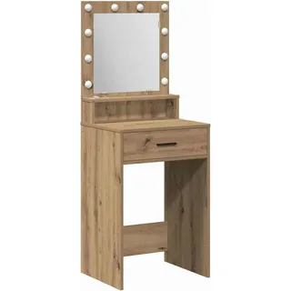 vidaXL Schminktisch Artisan-Eiche 50 x 41 x 135 cm Holzwerkstoff - Braun