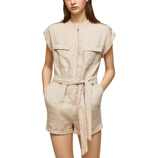 Pepe Jeans Damen Alina Overall, Braun (Stone), XS