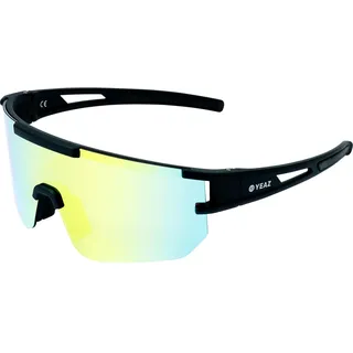 YEAZ Sport-Sonnenbrille Black/Golden Green SUNSPARK