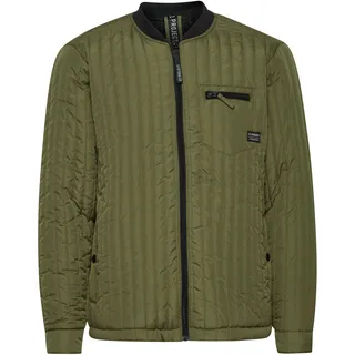 Steppjacke 11 PROJECT "Steppjacke PRArik", Herren, Gr. L, grün (loden grün), Obermaterial: 100% Polyester PES., Jacken Steppjacke