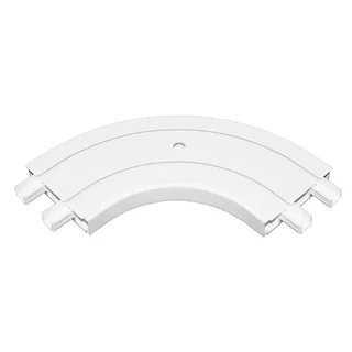 SN DECO GROUP Gardinenschiene Innenbogen 2-läufig Ø 0 mm 13 cm Weiß