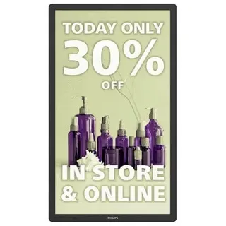 Philips Tableaux 25BDL4150I E-Line Series - 25" Class (25.3" viewable) e-Paper display - for digital signage