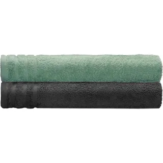 KLEINE WOLKE Royal Handtuchset 2-tlg. grün