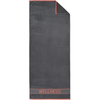 Dyckhoff Wellness Saunatuch 80 x 200 cm anthrazit