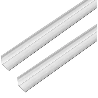 GAH Alberts Alberts 499143 Winkelprofil | Edelstahl | 1000 x 10 x 10 mm | 2er Set