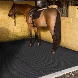Stallmatte Noppen GW4008 komfortable & hygienische Gummimatte für Stall, Pferdebox, Paddock 183x122 cm