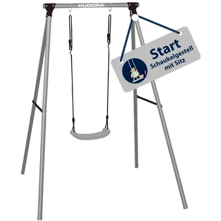 Hudora Schaukelgestell inkl. Schaukelbrett Grau