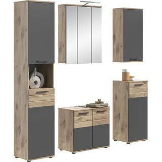 WELLTIME Riga 5-tlg. Braun