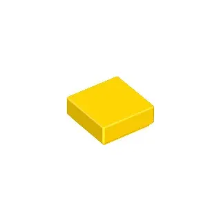 100 Stück LEGO, Teil Nr. 3070, Gelb (Yellow) - Gelb