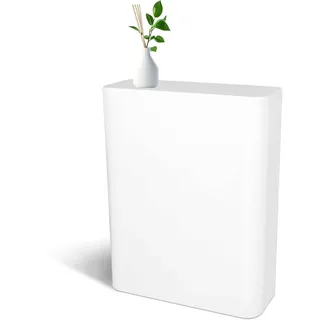 Kloris Sweet Reception 70 x 30 x 90 h Theke, Kunststoff, Weiß, Höhe 90 cm