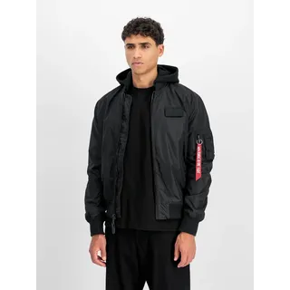 Alpha Industries MA-1 TT Hood schwarz S