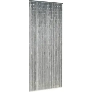 vidaXL Insektenschutz Türvorhang Bambus 90 x 200 cm - Grau
