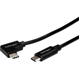 Startech StarTech.com Right-Angle USB-C Cable - M/M - 1 m (3 ft.) - USB 2.0 - USB-C cable - 1 m