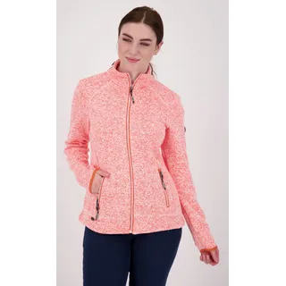 DEPROC Active Strickfleecejacke »KIRKVALE X WOMEN« auch in Großen Größen erhältlich, orange