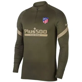 Nike Herren Long Sleeved T-Shirt ATM M Nk Dry Strk Dril Top, Cargo Khaki/Cargo Khaki/Khaki/(Khaki) (Full Spons-Plyr), XL, CD4923