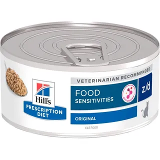 Hill's Prescription Diet Feline z/d Food Sensitivities 6 x 156 g