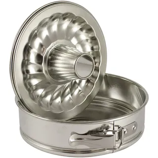 Zenker Linea Silver Mini Springform mit Doppelboden Ø 15,5 x 4,5 cm