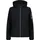Woman Jacket Zip Hood nero U901 42