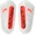 Ultra Schienbeinschoner White/Glowing Red L