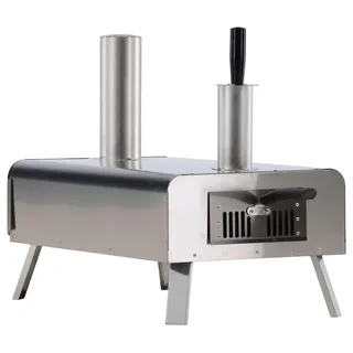 gardenson Pizzaofen , Silberfarben , Metall , 85.8x49.9x37 cm