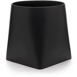 Markslöjd Übertopf , Schwarz , Keramik , quadratisch , 27x31x29 cm , Dekoration, Blumen & Blumentöpfe, Übertöpfe