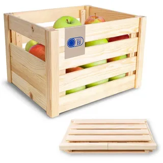 Creative Deco Aufbewahrungskiste 34,5 x 29,5 x 23,5 cm 24-tlg. bronze