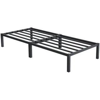 Ml-Design Metallbett 200/90 cm , Metall , Rechteckig , 90x200 cm , Schlafzimmer, Betten, Metallbetten