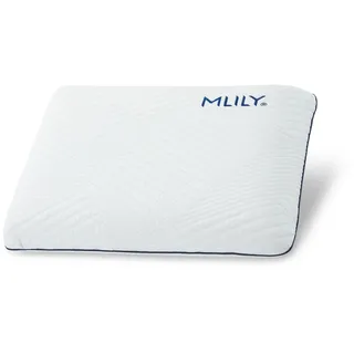 MLILY NOTO Kopfkissen Memory Foam 40x60cm Kissen für Seitenschläfer, Ergonomisches Kopfkissen Nackenkissen mit R.Vital Avocado-Öl angereichert und waschbarem Bezug, Öko-Tex Zertifiziert