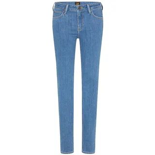 LEE Damen Jeans Scarlett Skinny Fit Mid Lexi Opwn Normaler Bund Reißverschluss W 26 L 31